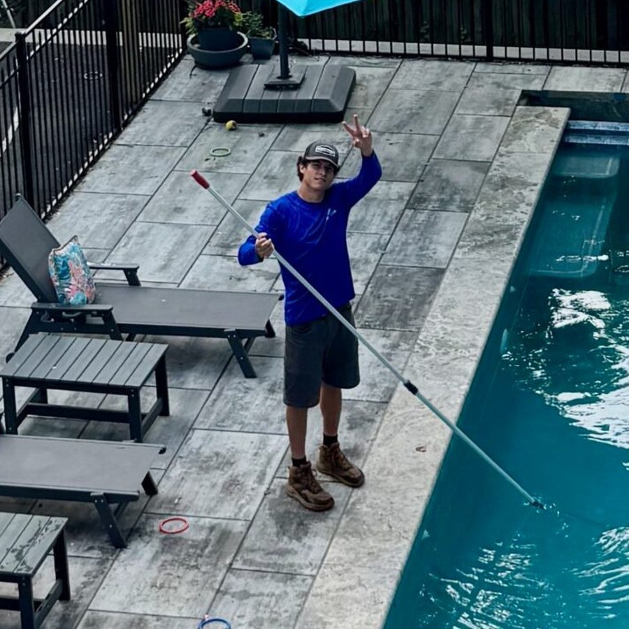 Chris Bianciella, owner of Pure Water Pool Solutions